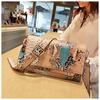 SCIONE Bag Women 2020 New Fashion Pu Snake Pattern Women Bag Shoulder Bag Women Messenger Bag