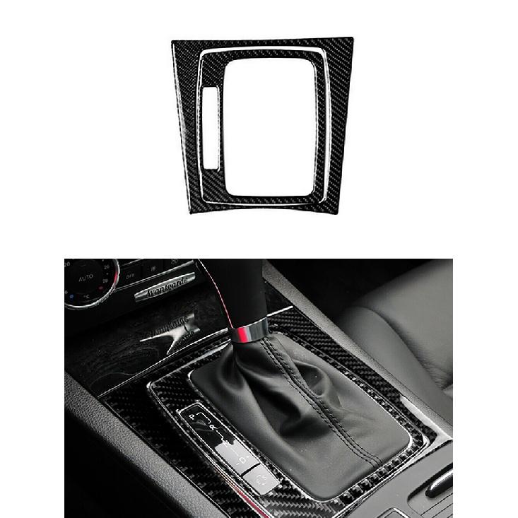 Car Accessories Interior Carbon Fiber Stickers For Mercedes-Benz C Class W204 2007-2013 Entral Console A/C Switch Panel