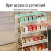 Compact Countertop Snack & Cigarette Display Rack for Convenience Store Cash Register