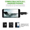 USB Type C Micro USB OTG Card Reader 5in1 Multi Function Portable Adapter Expand Storage for Memory Cards