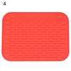 Puntos  Kitchen Silicone Heat Resistant Table Mat Non-slip Pot Pan Holder Pad Cushion