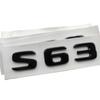 Car Accessories 3D ABS Chrome Trunk Badge Sticker For  AMG C E 63 W205 W204 W213 W212 W222 W221 C63 E63 S63 Emblem Logo