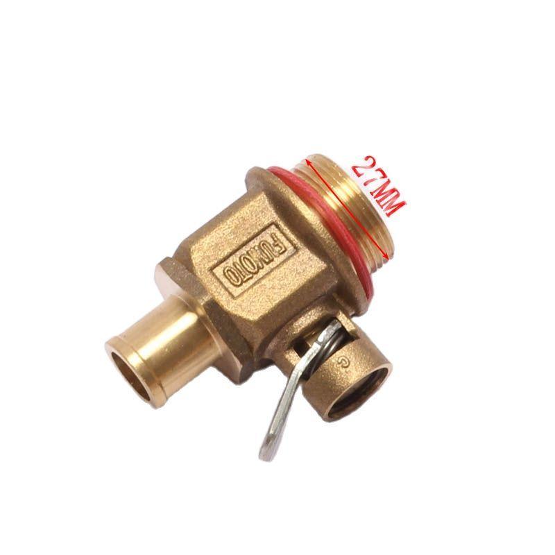 for Kobelco Caterpillar Hitachi Komatsu Daewoo excavator parts automobile engine oil pan drain valve switch