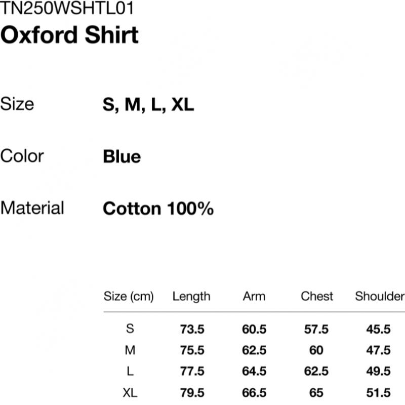 ThIs Is Never That Oxford Shirt Blue