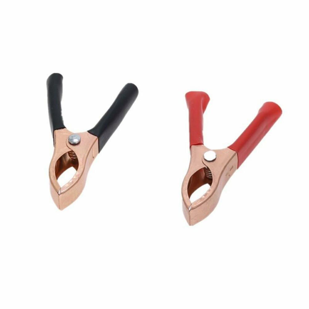 30A Car For Alligator Clips Battery Clamps Crocodile Clip Aligator Clips 70mm
