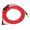 Replacement Audio Cable with Inline Microphone and Track Control Portable Audio Cable for Headphones