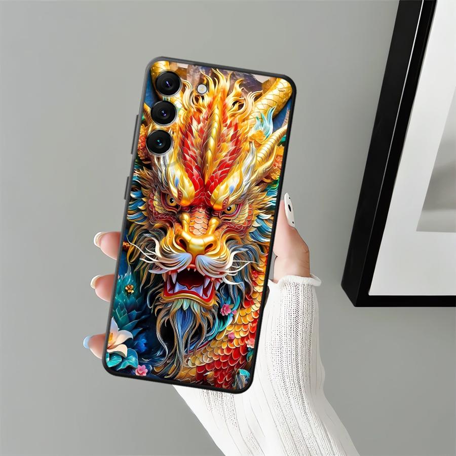 Cool Dragon Phone Cover Case for Samsung Galaxy A23 A52 A36 A05 A25 A16 A57 A15 A06 A37 A53 A17 A73 A51 A55 A50 A12 A41 A13 A70