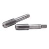 2Pcs Straight Flute Tap High Speed Steel   Hand Flute Tap Standard Screw Tapping Tool