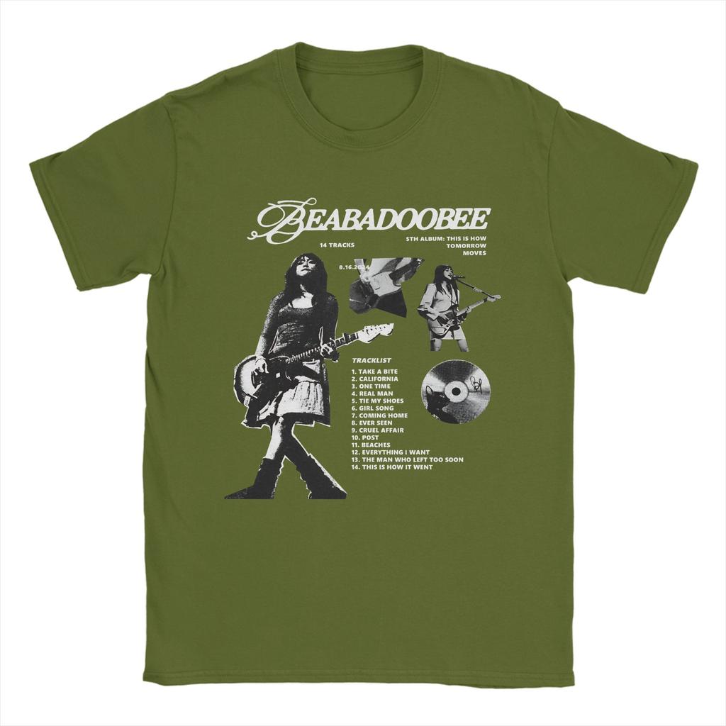 Beabadoobee Album Vintage T Shirt Summer Cotton TShirts For Unisex Hip Hop Pattern Tee Shirt Short Sleeve Vintage Top Tees