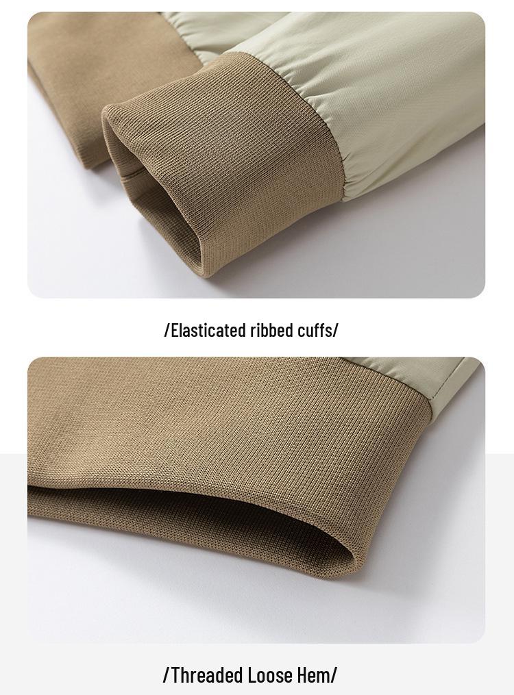 Men's Casual Loose Baseball Collar Workwear Jacket for Spring & Autumn Fashion