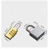 90-Degree Door Lock with Key, Right-Angle Sliding Hasp Latch for Outward-Opening Barn/Closet/Cabinet Doors, Screw Mount, 2 Keys
