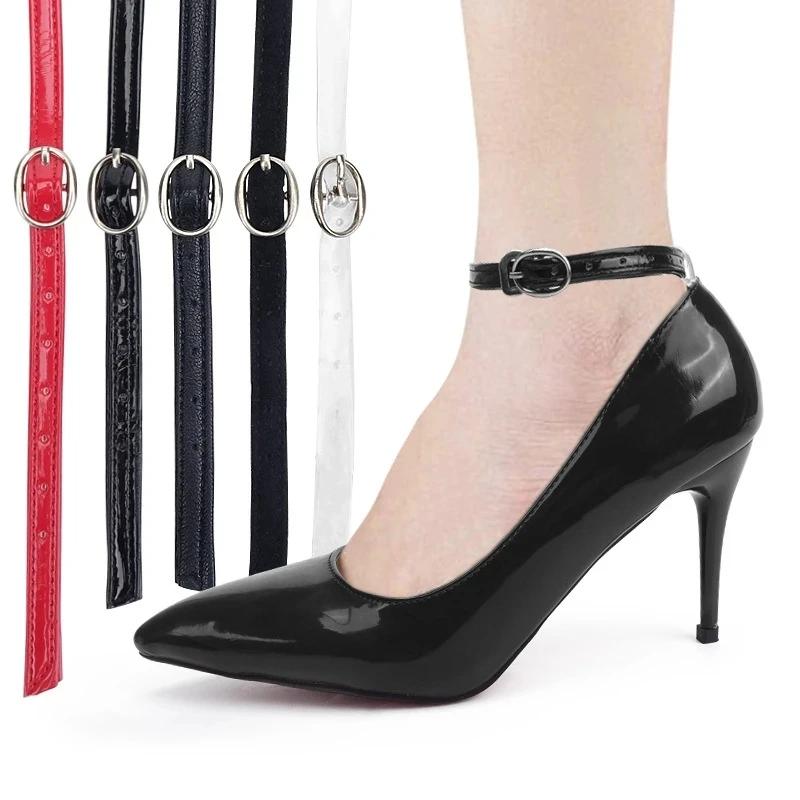 1 Pair High Heels Binding Shoelace Holding Loose Anti-skid Straps Fashion Little Daisy Rhinestone Shoes Band Shoe Accessories