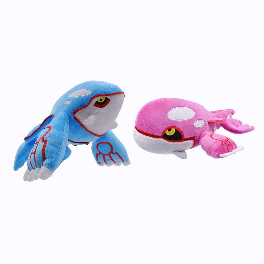 Shiny Kyogre Kyo 25-35Cm Soft Gifts For Anime Cartoon Dolls Plush Doll Figure