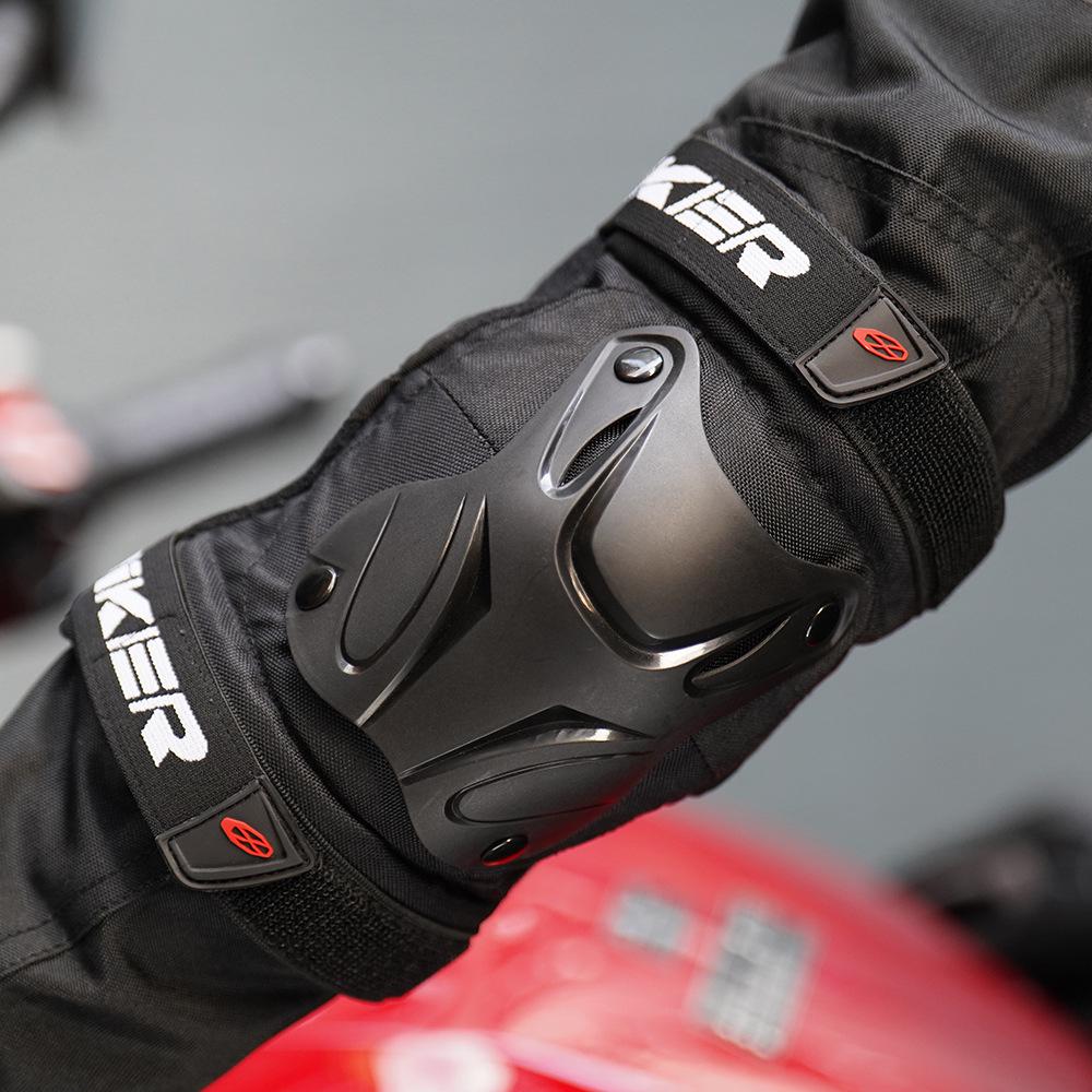 Off-Road Motorcycle Elbow & Knee Pads: Hard Shell Protective Gear for Outdoor Sports - Skiing, Roller & Skateboarding, All-Season Use