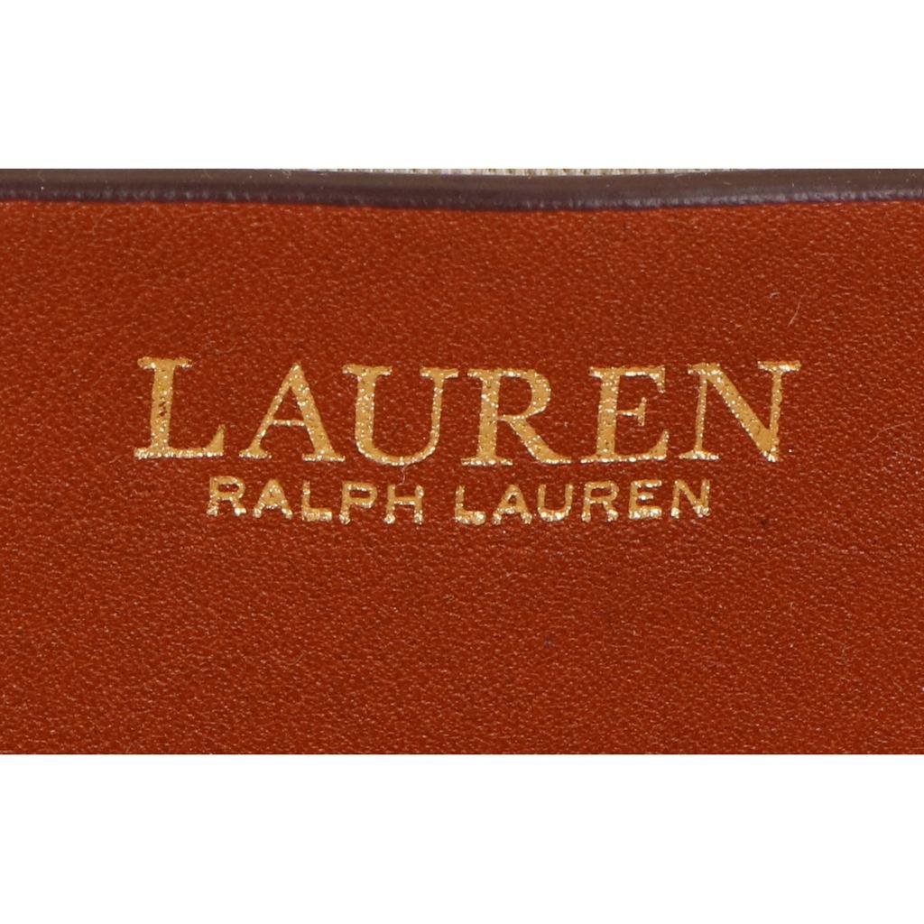 Ralph Lauren [Excellent Condition] Rattan Medium Lilly Turnlock Basket Bag/ Handbag BrownUsed
