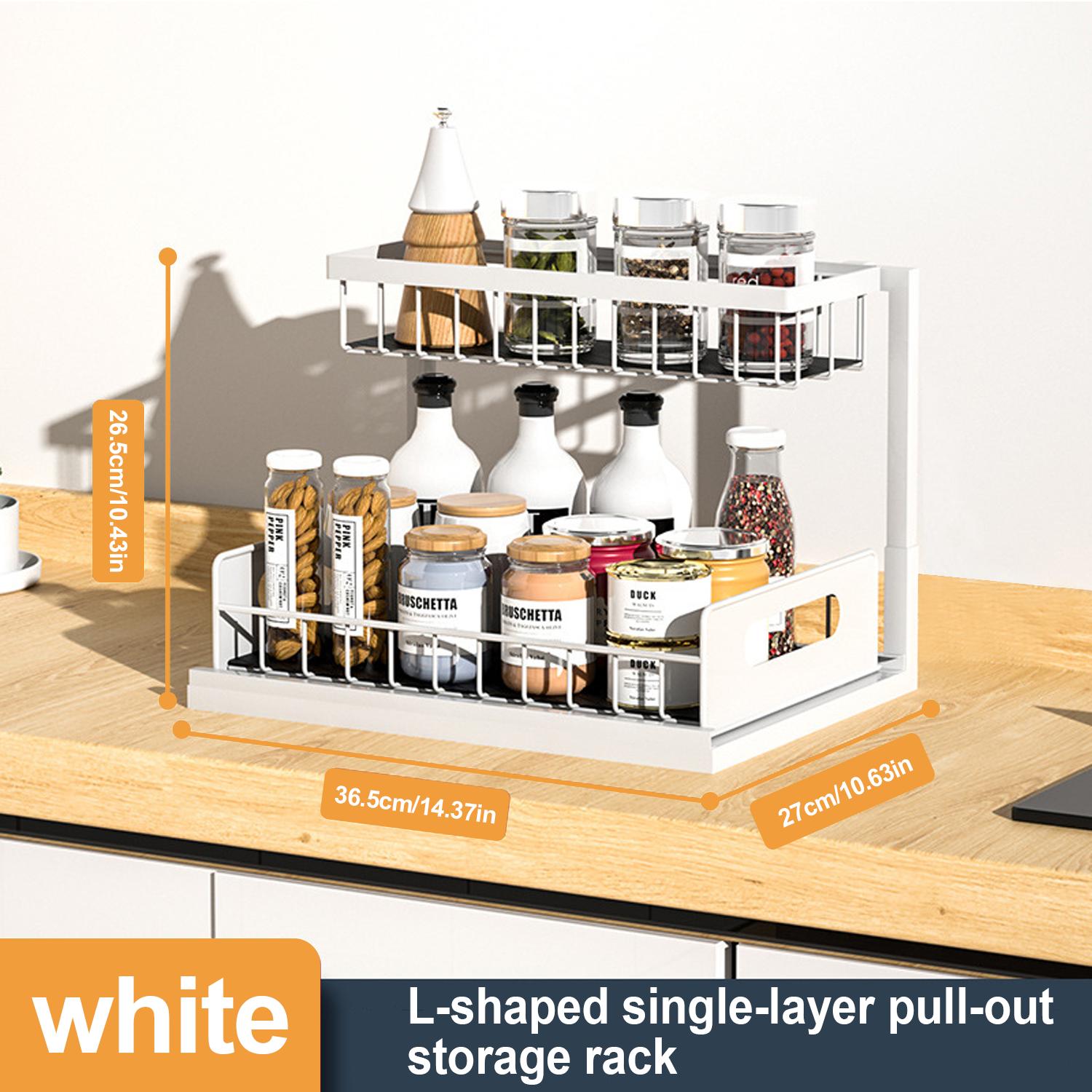 

Cremalheira destacável do armazenamento para a cozinha, armazenamento do armário, gaveta pull-out, organização da cesta