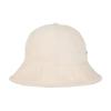 VARZAR VA Square Stud 6-Panel Bucket Hat Ivory
