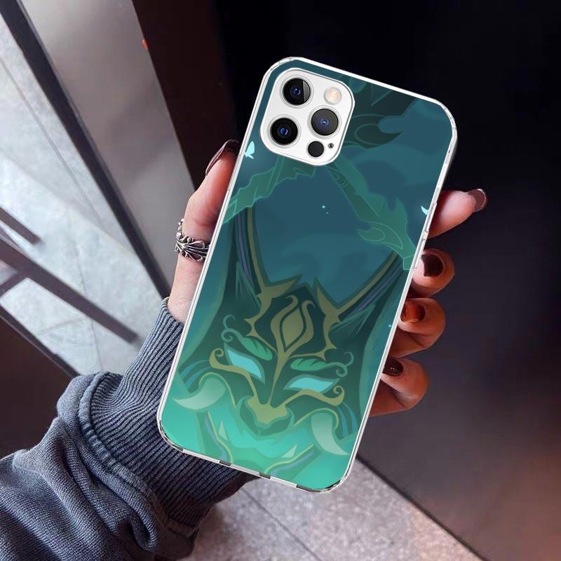 Game Genshin Impact Phone Case for Apple iPhone 17 Air 16 16E 15 14 Plus 13 Mini 12 11 Pro Max 7 8 + SE 2020 Soft Cover Fundas 1