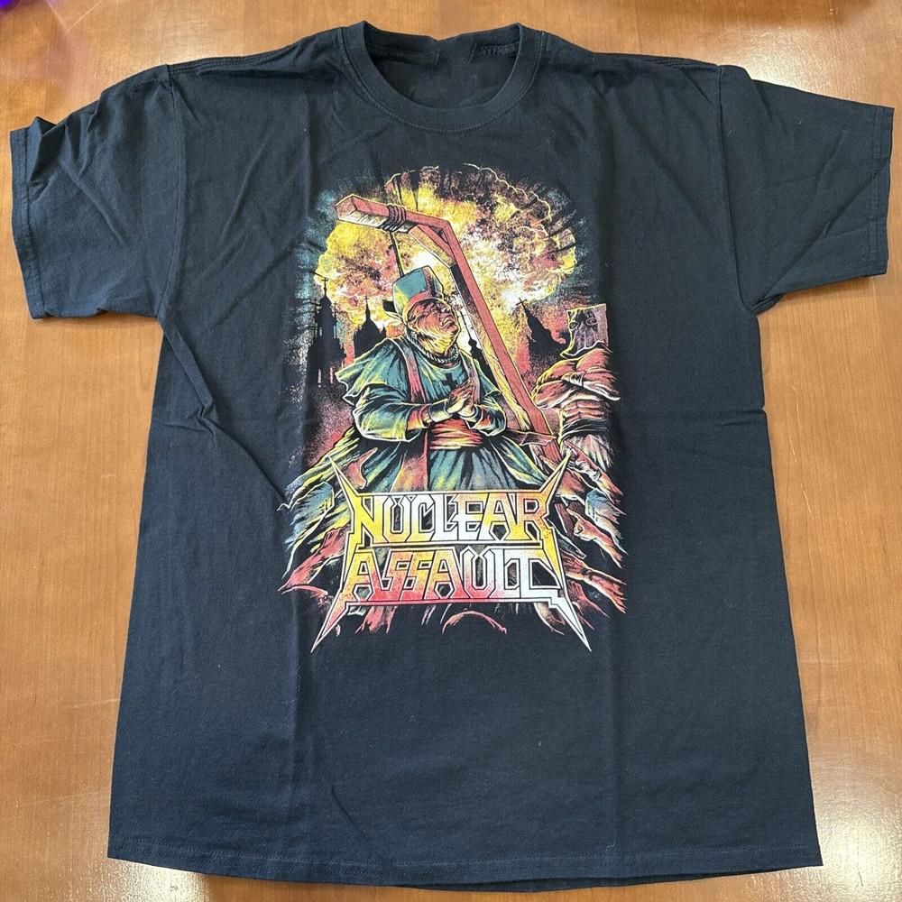 Nuclear Assault Band Black T-Shirt Cotton Unisex S-234XL Unisex T-Shirt XXXXL