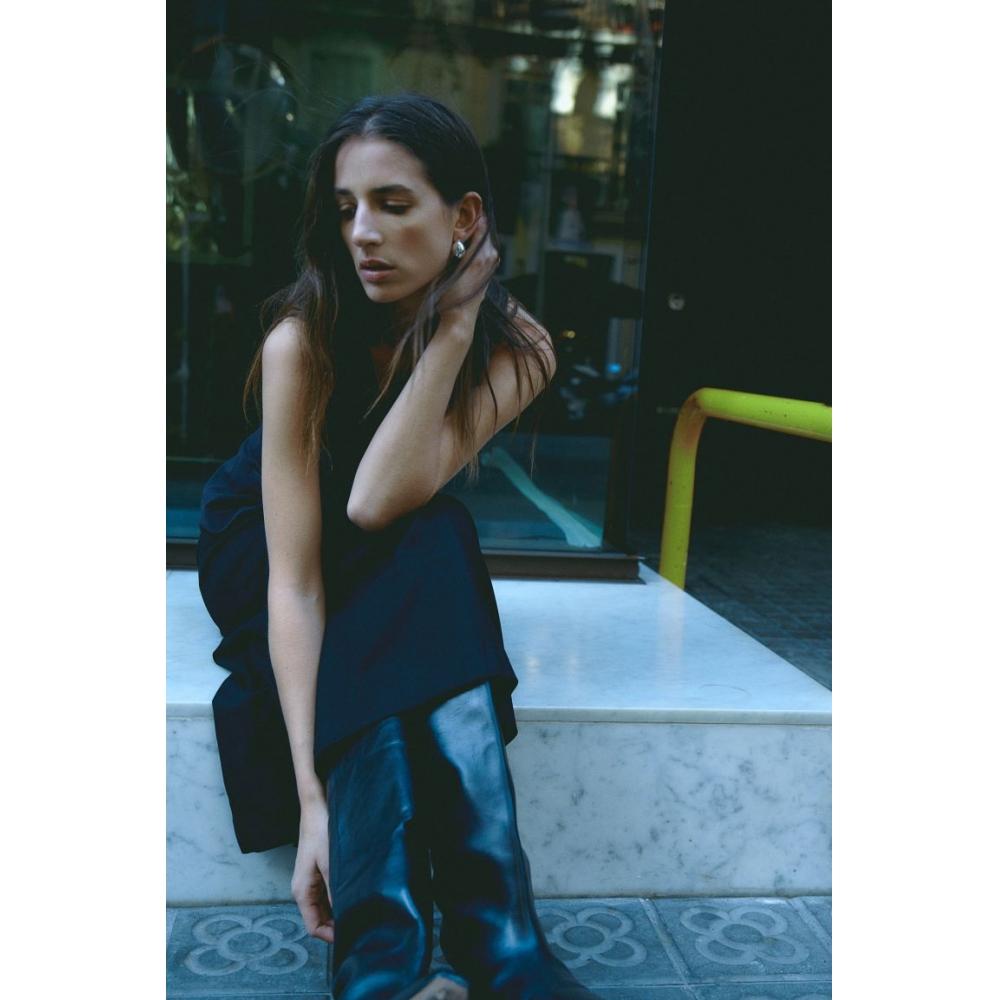 

Юбка-карандаш из твила HM черная