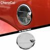 Chrome Gas Cap Cover Trim Fuel Tank Decor Kit for 07-12 Dodge Nitro Accessories