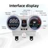 12V Motorrad Tacho Universal LCD Armaturenbrett Drehzahlmesser Für Honda CBX250