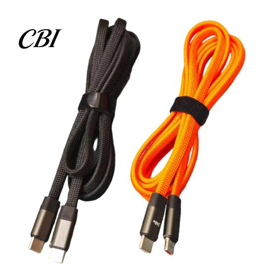 Tablet Charging Cord 240W Data Cable, Two-in-One And 480Mbps High-Speed Transfer USB Type-C Durable Cable to Fast Notebook with E-Marker Chip Portable