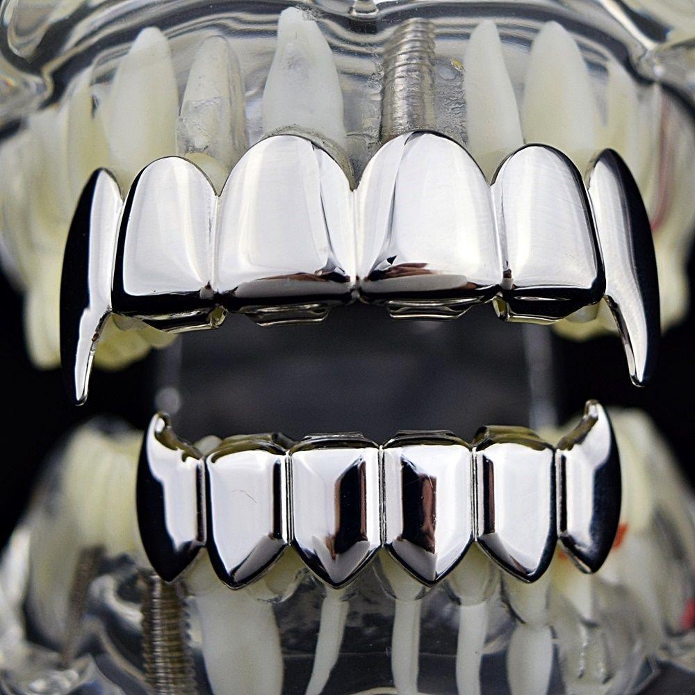 Hot-Selling HIPHOP Gold Grillz Decorative Teeth