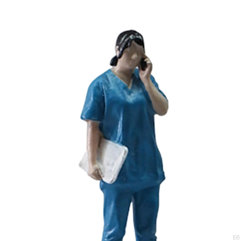 1/32 Doctor Figures 1:32 Figurine Simulation Figurines Scale Miniature Model for