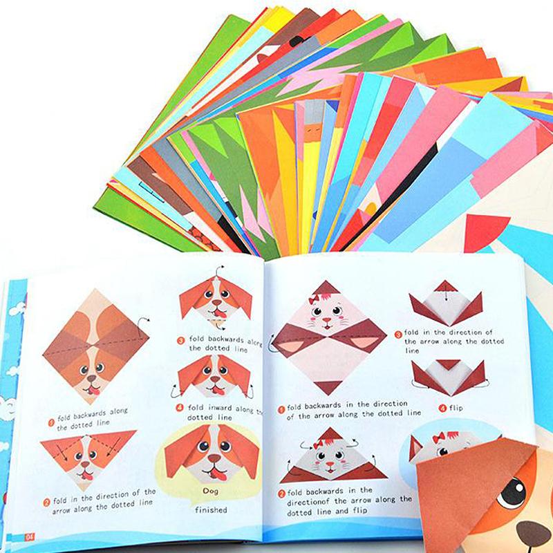 Origami Kit For Kids Ages 5-16, 108 Sheets With 54 Patterns & Instruction Book | Origami Paper Kit For Beginners & Advanced