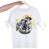 Jojo Bizarre Adventure Kujo Vaporwave Aesthetic Tshirts Men Fashion Summer T-shirts Tshirt Top Tees Streetwear Harajuku Funny