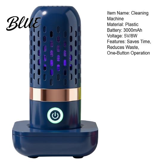 Automatic Vegetable Cleaner Fruit And for Home Portable Produce Purifier Food Hydrogen Ion 10-Min Smart Washer Meat Seafood Kitchen Cleaning
