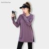 2024 Plus Size Quick-Dry Yoga Set: Long Sleeve Loose Sport Fitness Wear for Autumn & Winter