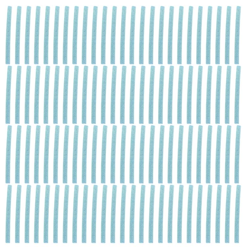 100Piece Multicolor Miniature Hot Melt Adhesive Sticks, 7mm by 100mm, Suitable for Artistic Creations Repair Quick Fixes