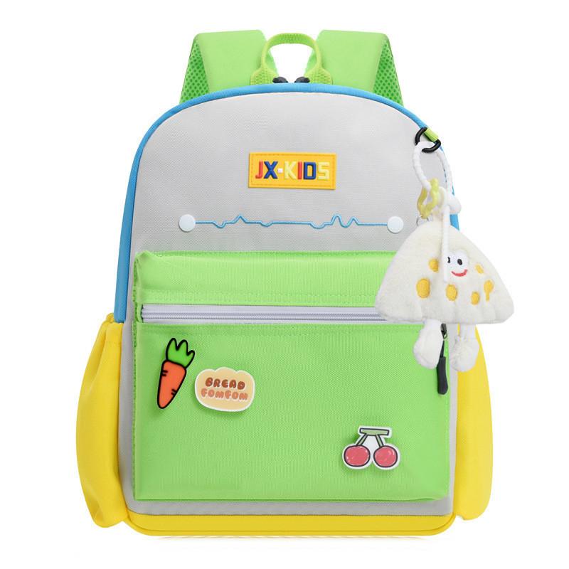 Fashionable Cartoon Water-resistant Oxford Cloth School Backpack For Kids