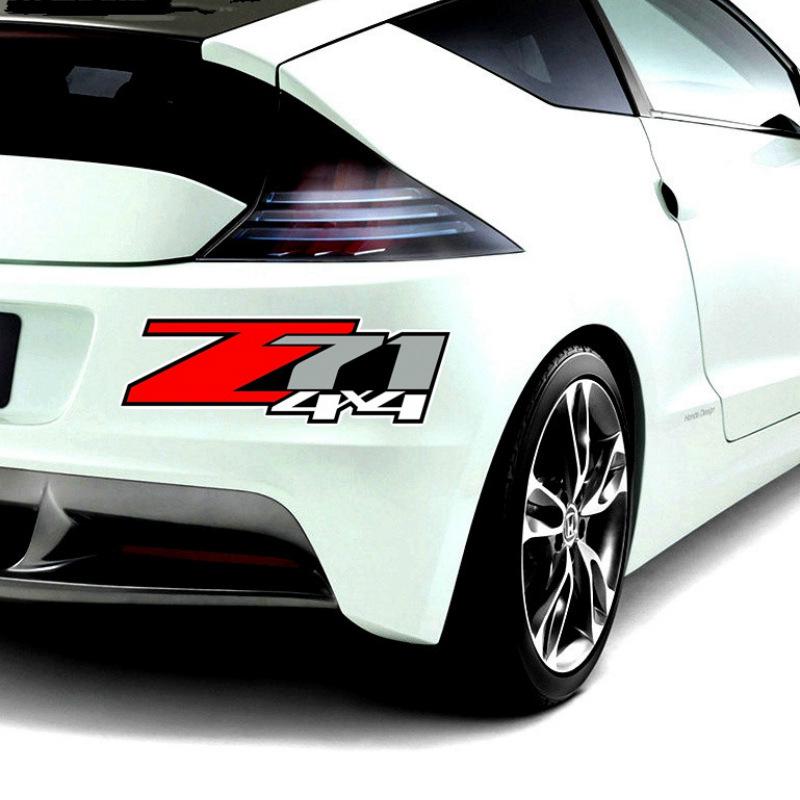 

Модная наклейка на автомобиль Z71 4X4 - Водонепроницаемая и устойчивая к УФ-излучению Non-reflective