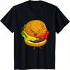 Kinder Süßer Hamburger 2. Geburtstag Ich bin So Viele Burger 2-Jähriger T-Shirt