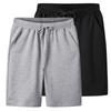 Men's Plus Size Loose Straight-Leg Casual Shorts