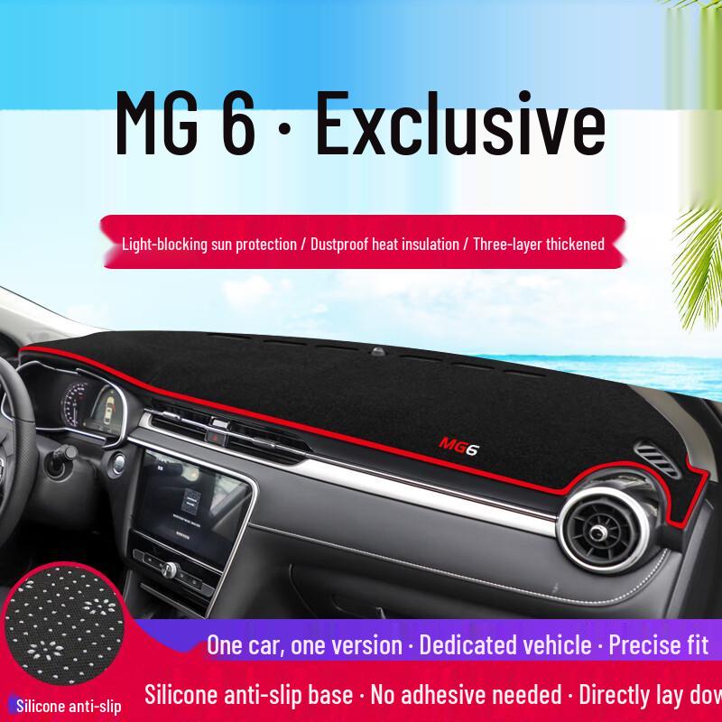 MG6 Dashboard Anti-Glare Sunshade Mat - Heat Insulation and Interior Decoration