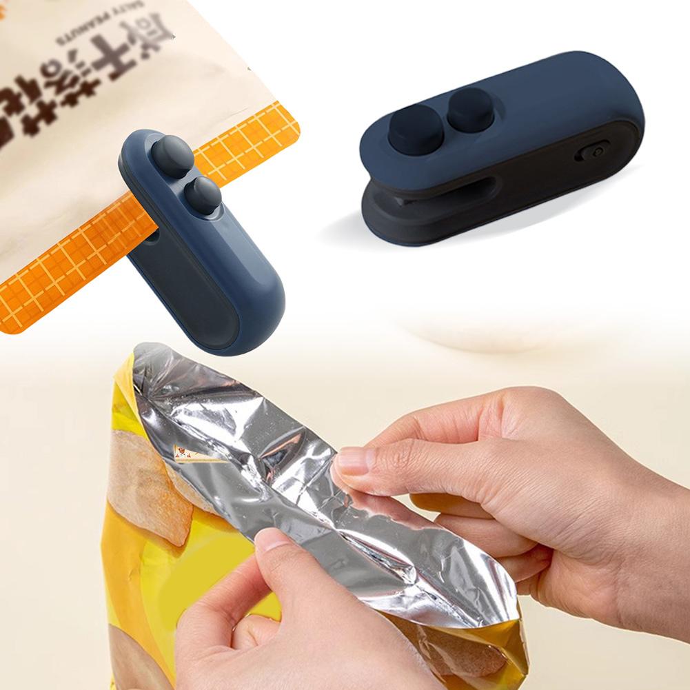 Vyhřívací stroj Ruční zavírací klip Pájení Přenosná mini termální žehlička na balíčky Vakuové těsnění Plastové zavírací sáček Spořič jídla