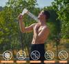 Portable outdoor electric Camping shower with USB charging Powered Waterproof for camping pet car washing and lighting