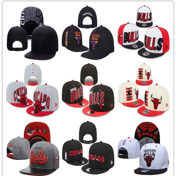 Chicago Bulls Cross Bull Embroidered Duckbill Cap, Unisex Korean Style Baseball Hat