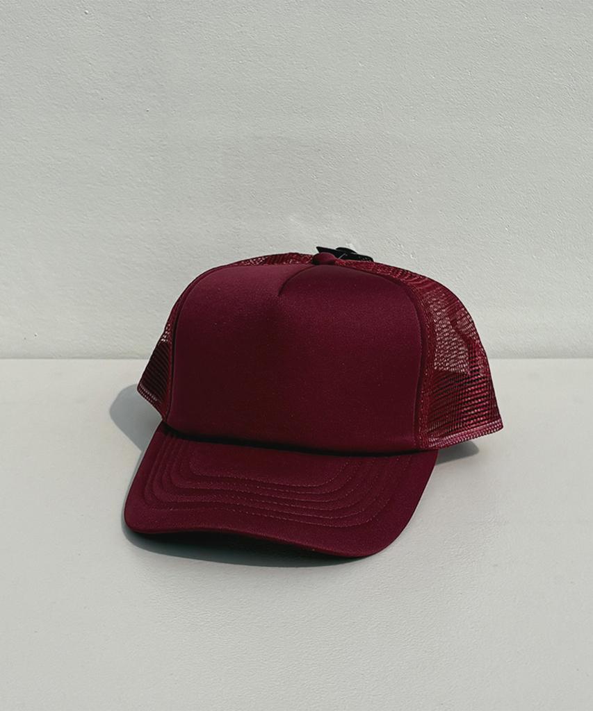 Nyuhaeteun Poly Mesh Cap (Burgundy)