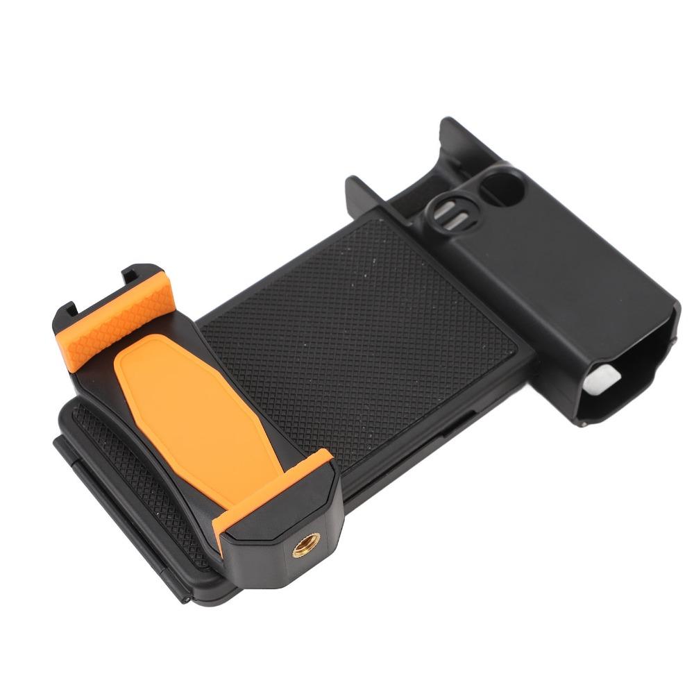 Adjustable Cell Phone Clip 1/4 Screw Hole Expansion Adapter Durable Handheld Mount  For Vloggers