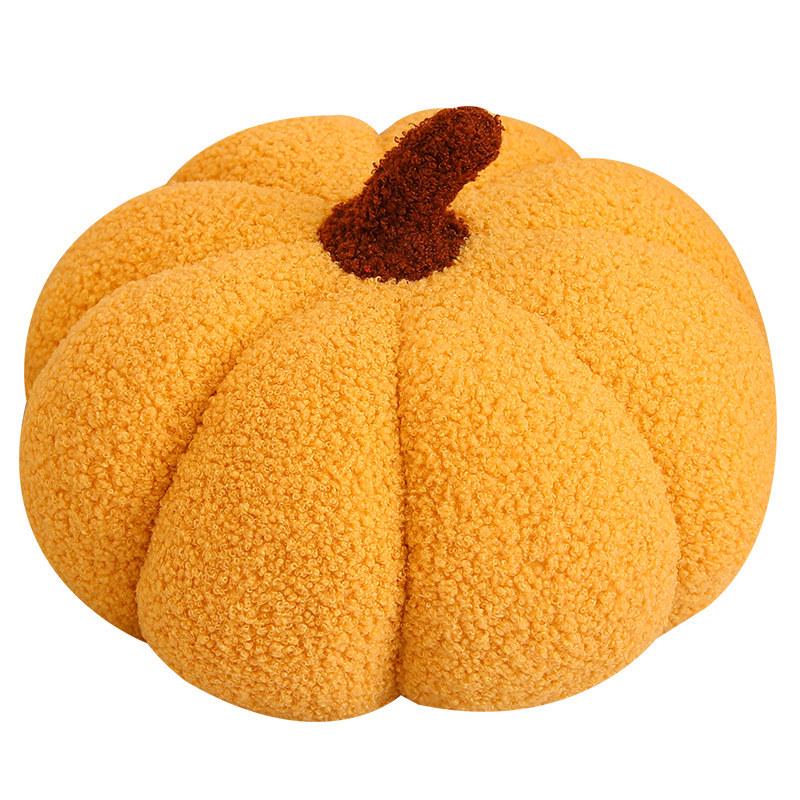 Cute Irregular Pumpkin Pillow: Plush Halloween Decoration for Sofa, Bedroom, or Bay Window