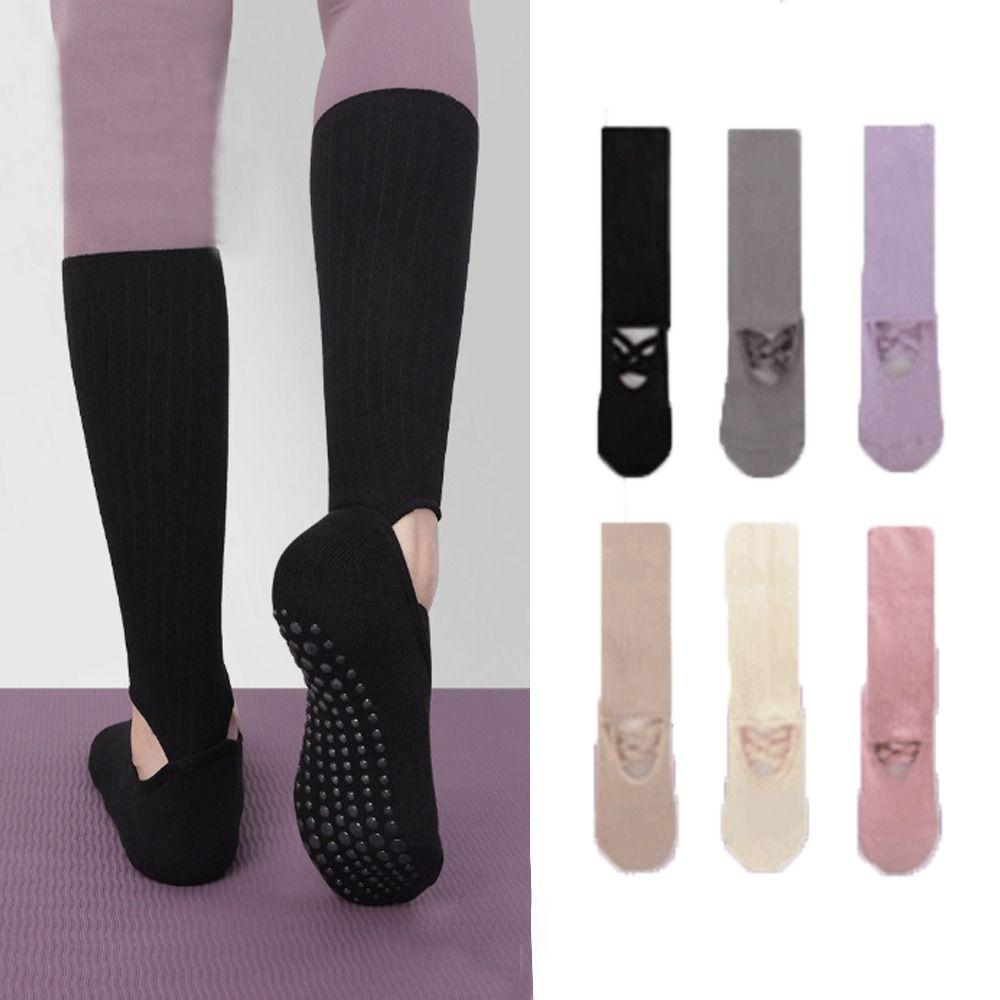 Breathable Yoga Socks Cotton Strappy Grip Sock New Pilates Socks  Ballet