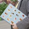 100pcs Cartoon Cat Dog Sticker Pack, Cute Pet Animal Journal Material, Kids Stationery DIY Decor Decals, Waterproof Stickers