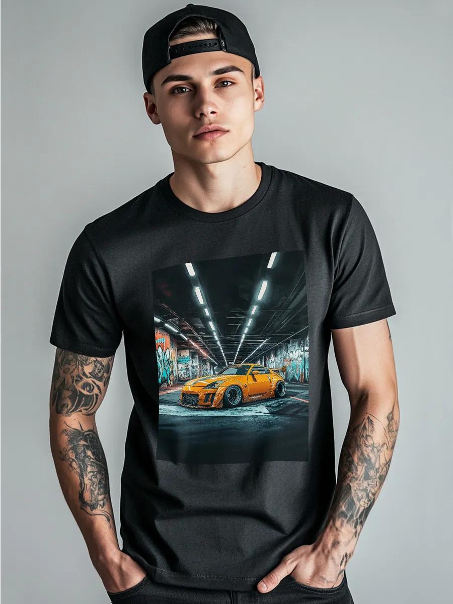 Печатная футболка 4XL