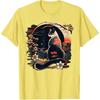 Kawaii Cat Anime Japanese Retro Men Funny Cat T-Shirt