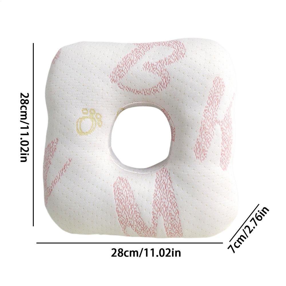 Ear Piercing Pillow for Side Sleepers Memory Foam Pillow Breathable Portable Pillow with Ear Hole Sleeping Ear Guard Pillow